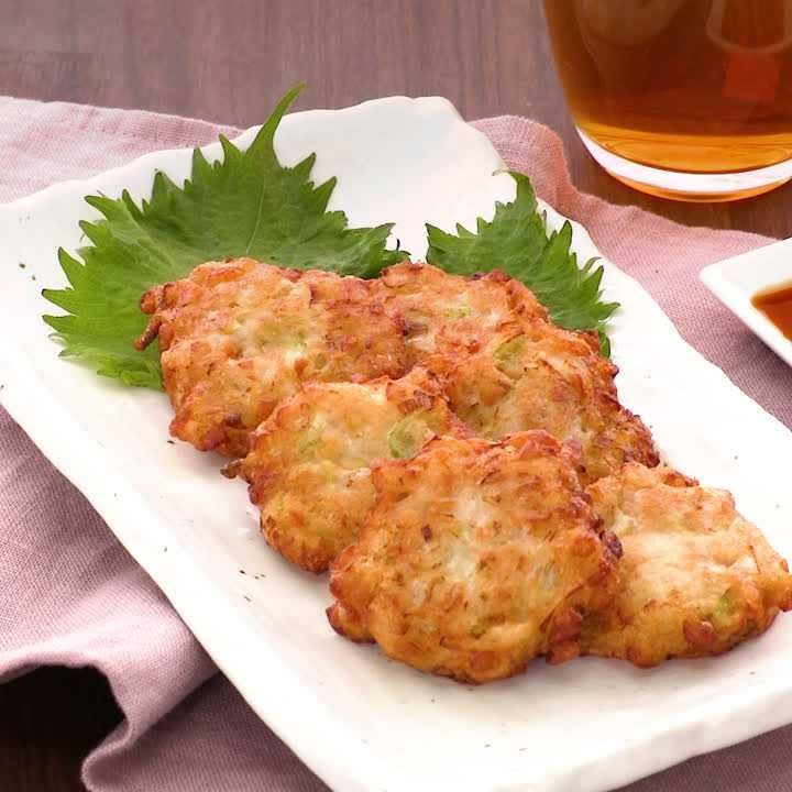 ひきわり納豆の落とし揚げ