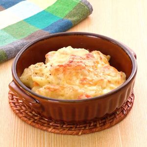 「ポテトサラダのグラタン」のレシピ動画