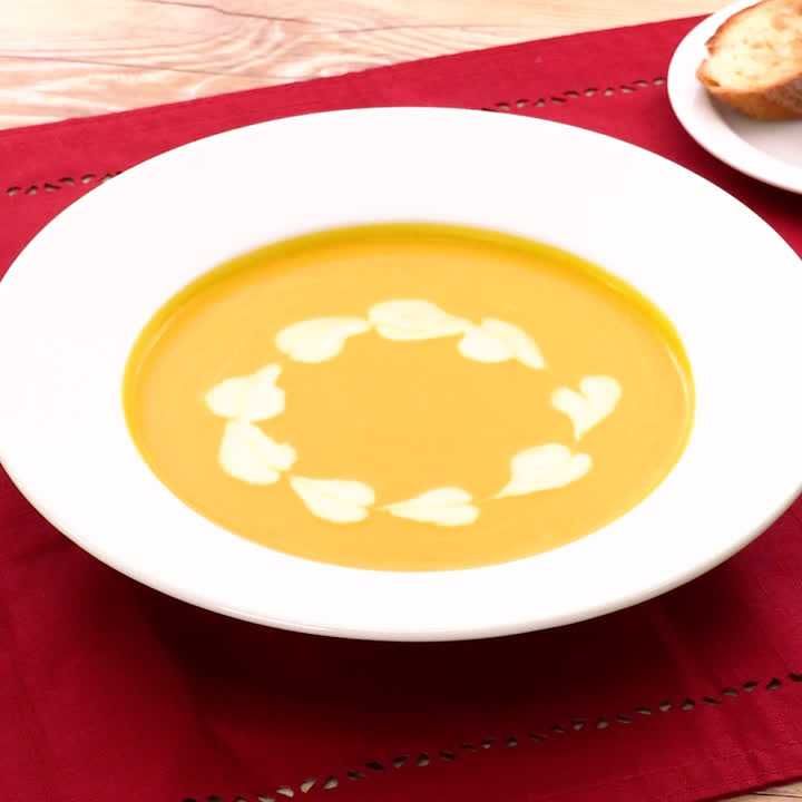 かぼちゃのポタージュ(パンプキンスープ)