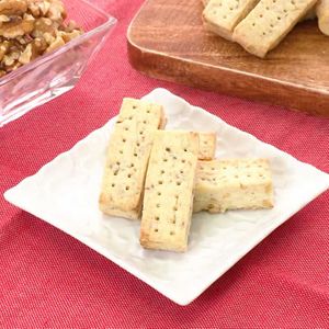 「くるみのショートブレッド」のレシピ動画