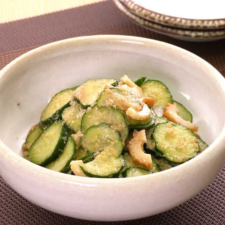 ちくわときゅうりのごま酢和え