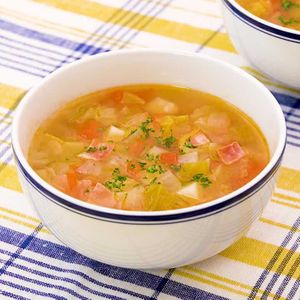 トマトで作るミネストローネ