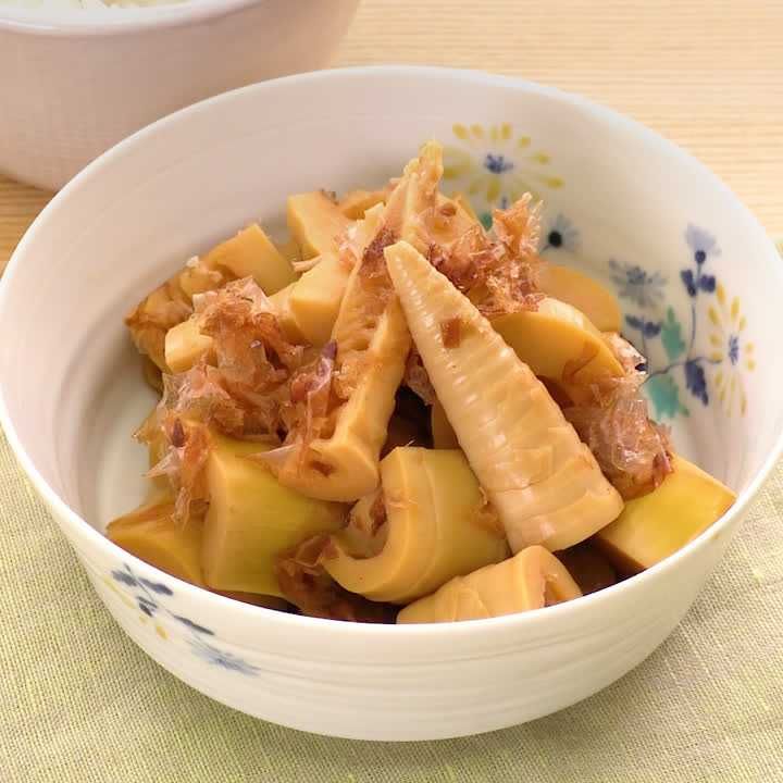 水煮で簡単調理！ 布袋竹の土佐煮のレシピ動画・作り方 | デリッシュ 