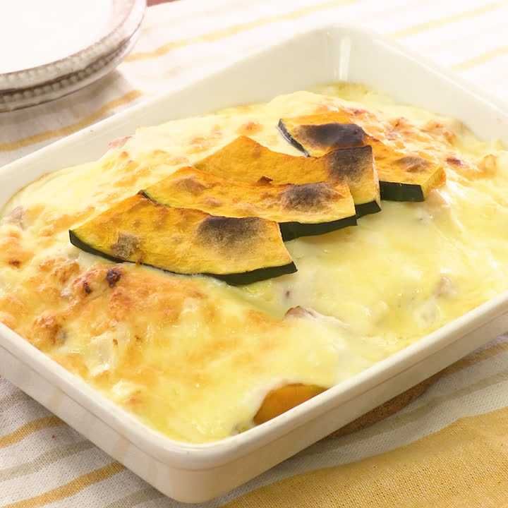 かぼちゃのニョッキグラタン