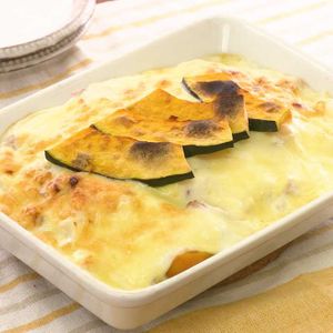 かぼちゃのニョッキグラタン