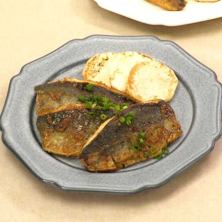 あじのごまソテー