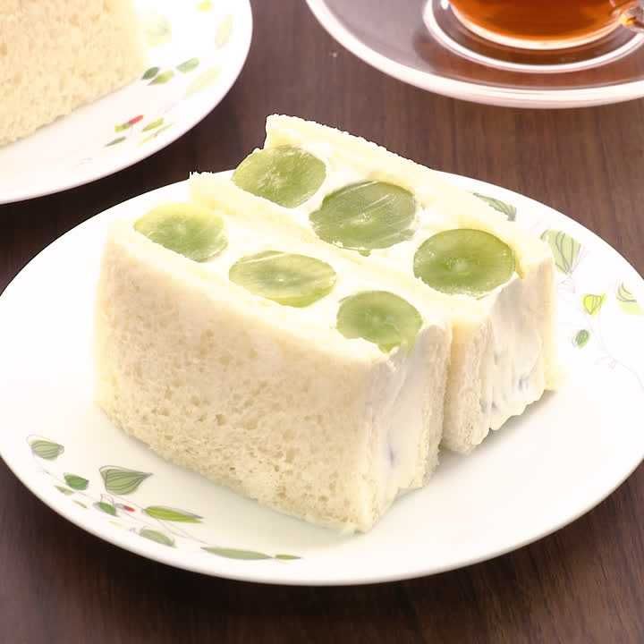 マスカットのフルーツサンド