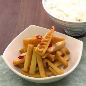 「布袋竹のメンマ」のレシピ動画