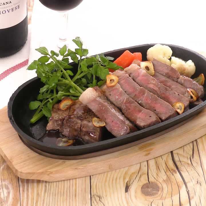 基本のビーフステーキ