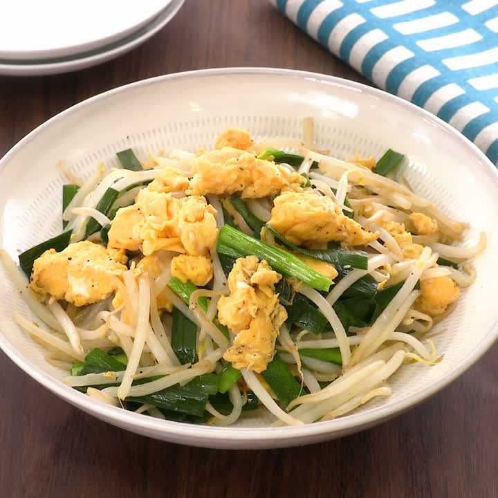 【ニラ×もやし】の人気レシピ30選！副菜やご飯ものなどご紹介