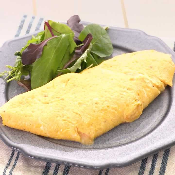 明太チーズオムレツ