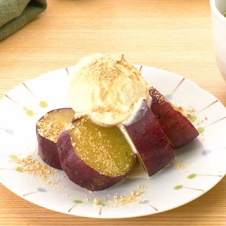 さつまいものデザートプレート