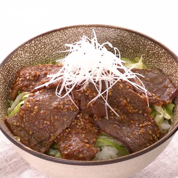 牛カルビ丼