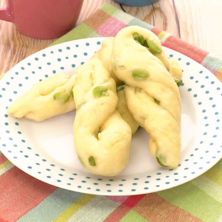 枝豆ねじねじパン