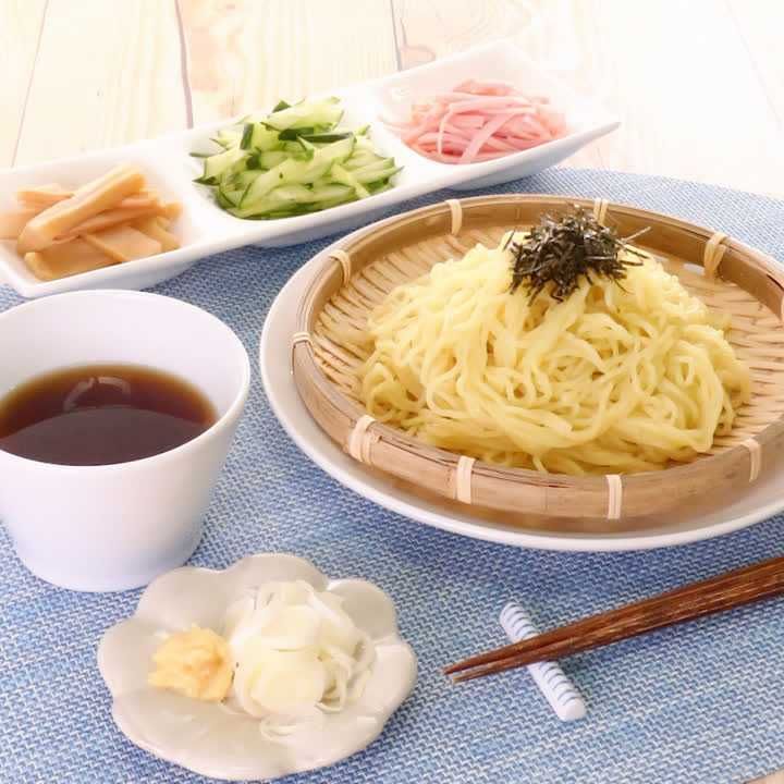 薬味でさっぱり！ ざるラーメンのレシピ動画・作り方 | デリッシュキッチン