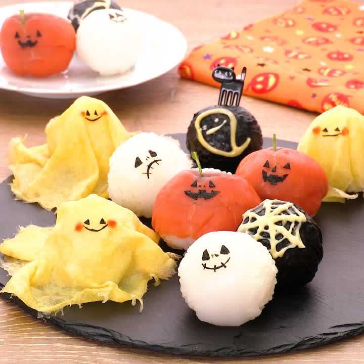 ひとくちハロウィン寿司