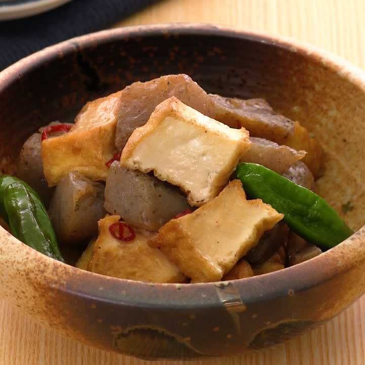 ジュワッと味が染みる！本格的な厚揚げとこんにゃくのレシピ10選♪