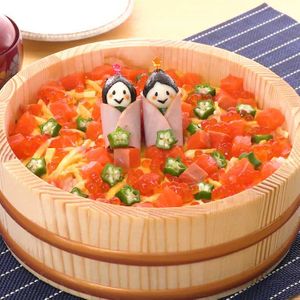 サイズ感もかわいい カラフルモザイクちらし寿司のレシピ動画 作り方 Delish Kitchen