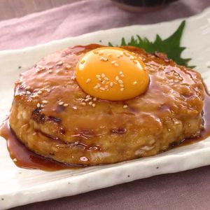 「つくねハンバーグ」のレシピ動画