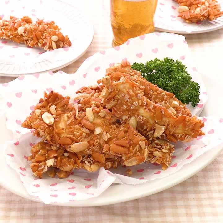柿ピー唐揚げ