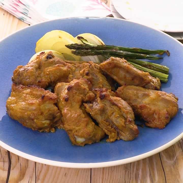 カレースペアリブ