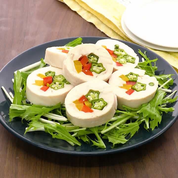 七夕鶏むねロールハム