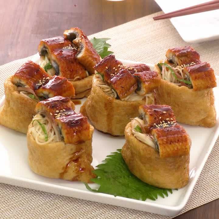 うなぎのそうめん稲荷
