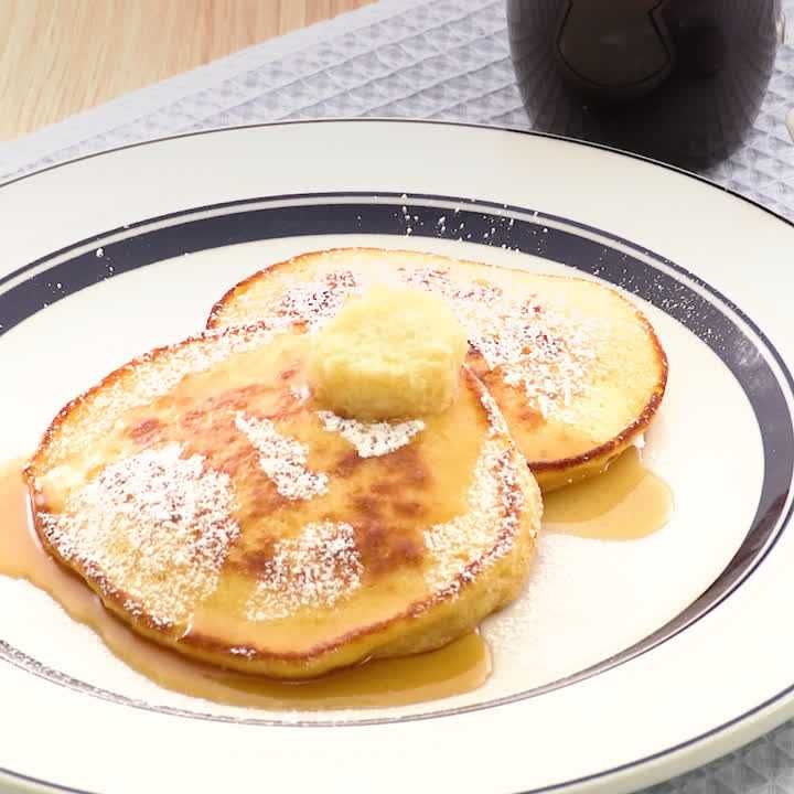 ふわふわしっとり リコッタチーズのパンケーキのレシピ動画 作り方 Delish Kitchen