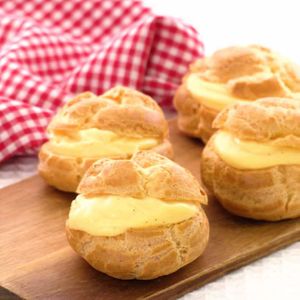 「基本のシュークリーム」のレシピ動画