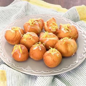 「レモンドーナッツ」のレシピ動画