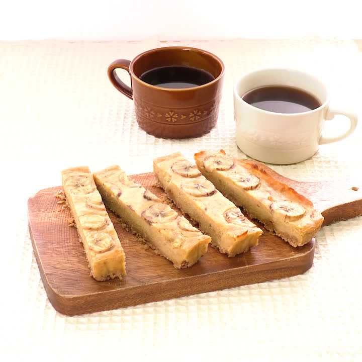 スティックバナナチーズケーキ