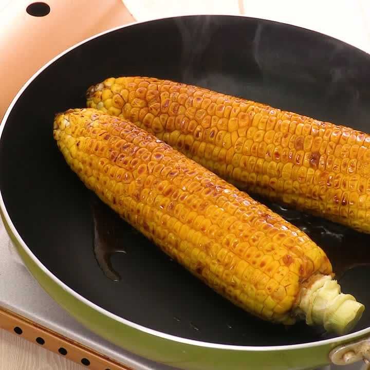 とうもろこしの焼き方
