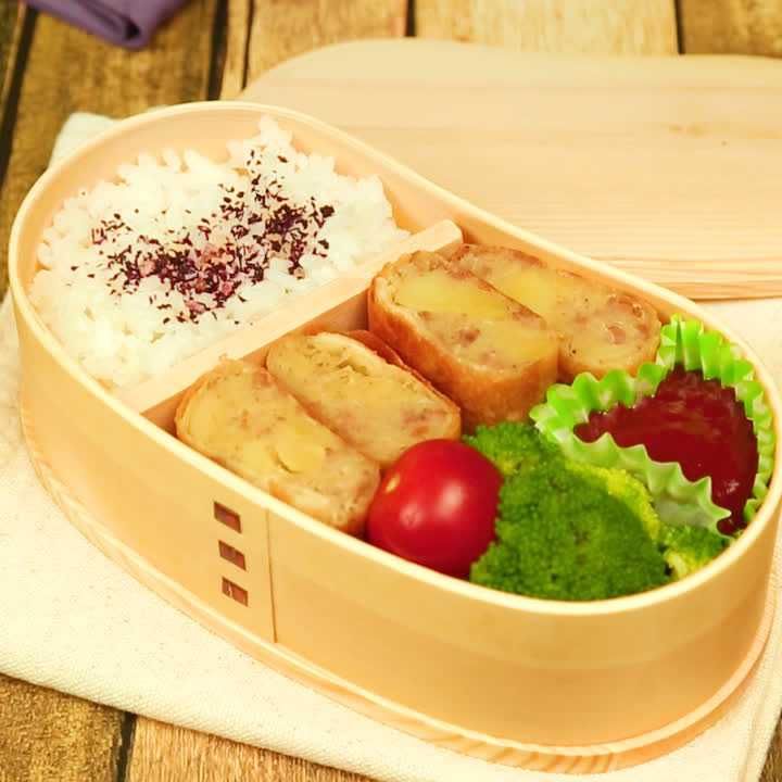 春巻きコロッケ弁当