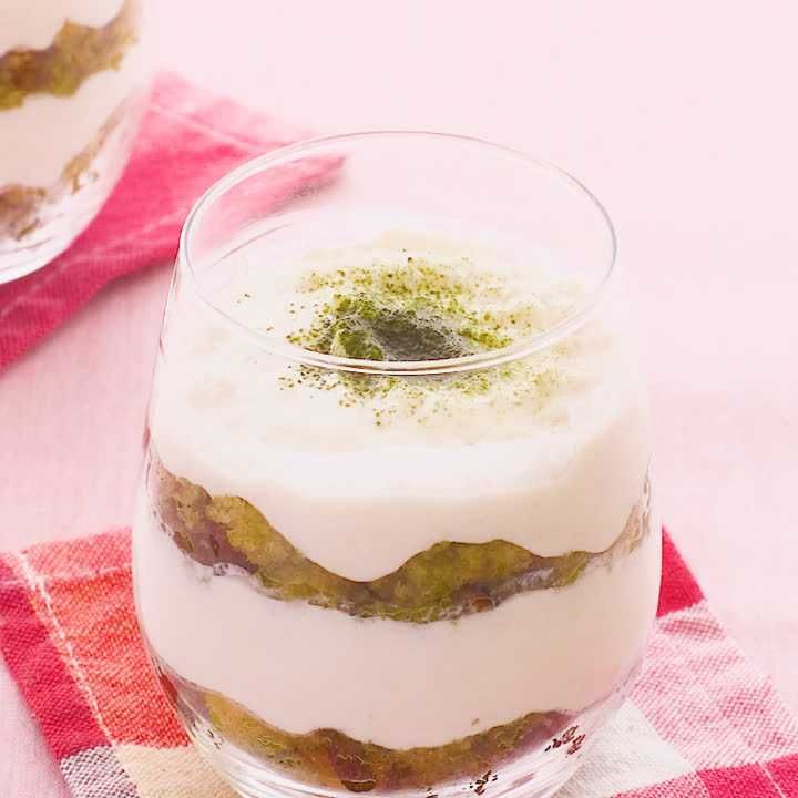 豆腐の抹茶ティラミス