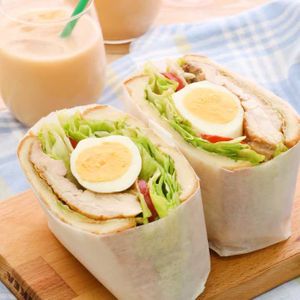 「レモンチキンのわんぱくサンド」のレシピ動画