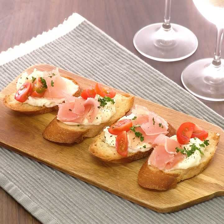 【生ハム×バゲット】パーティーのおもてなしに♪人気レシピ6選