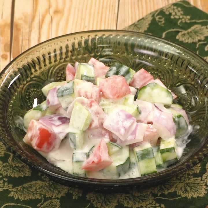 さっぱりヨーグルトサラダ