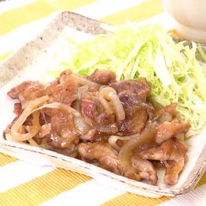 豚肉のさっぱりしょうが焼き