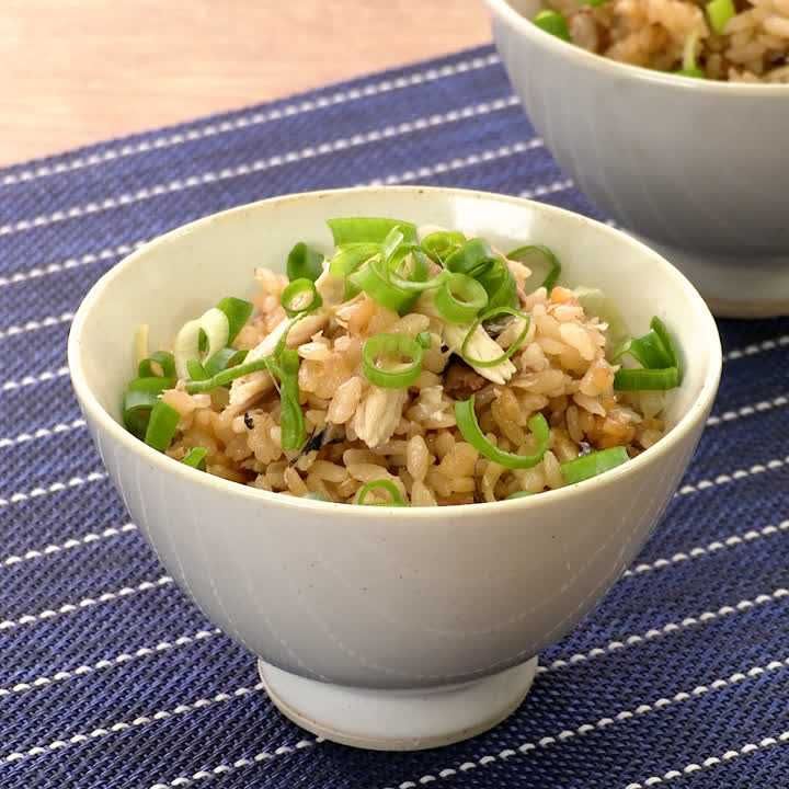 サンマの炊き込みご飯