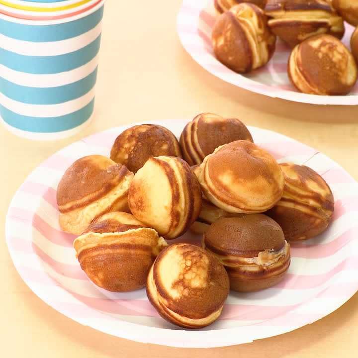 【ベビーカステラの作り方】屋台の味！たこ焼き器で簡単レシピ3選