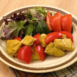 「メカジキのタンドリー焼き」のレシピ動画