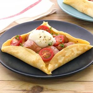 「ウインナーポテトガレット」のレシピ動画