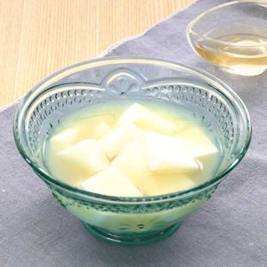 「ジャスミンティー杏仁豆腐」のレシピ動画