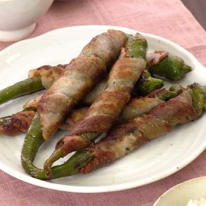 甘長ピーマンの豚肉巻き