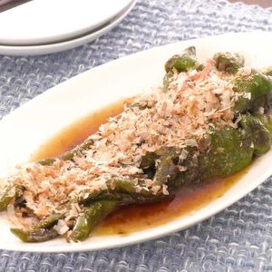 甘長ピーマンの焼き浸し