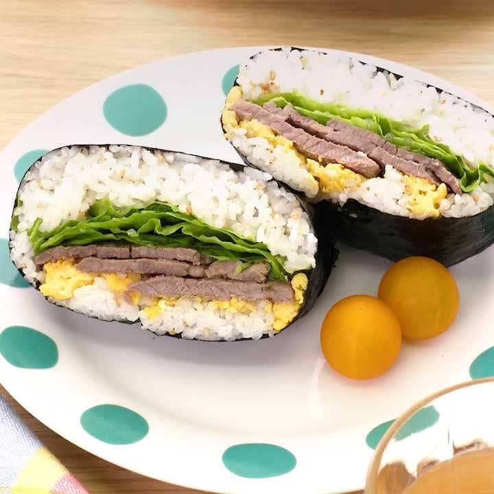 甘辛カルビのおにぎらず