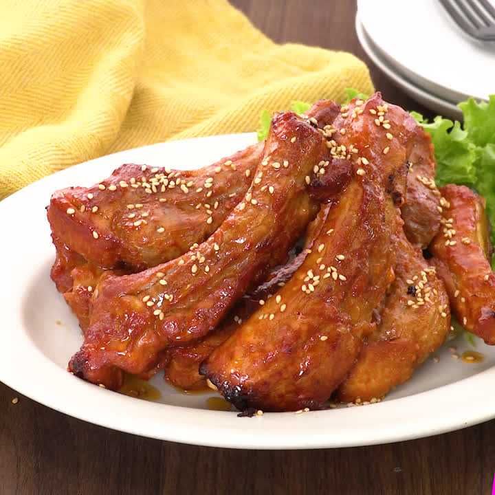 韓国風スペアリブ