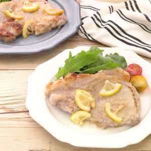 「豚ロース肉の塩麹レモン漬け焼き」のレシピ動画