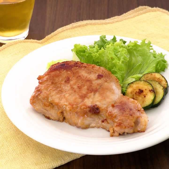 豚ロース肉のみそ漬け焼き