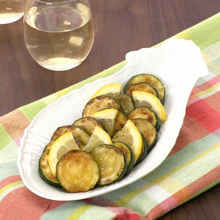 ズッキーニのレモンマリネ